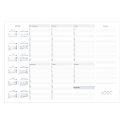 Kalendarz BIUWAR BW 02 (Nowość)